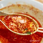 Tantammenkai - 大辛スープにご飯をダイブ
