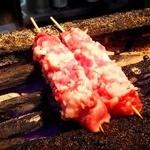 葉隠 - お肉の色がすごくきれい