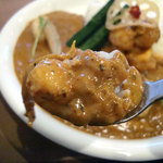 アプランティ - 限定トマトとココナッツのカレー950円。ライスはL