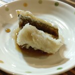 盃爛処 - カマス素揚げポン酢