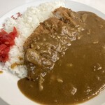 食事処 三平 - カツカレー750円