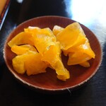 宿場そば 東 - お新香