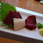 菅乃屋 上通店 - 【馬刺し付き大地】（馬刺し）