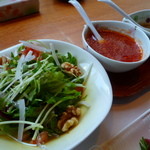 菅乃屋 - 【馬刺し付き大地】（サラダ）