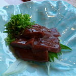 菅乃屋 - 【レバー刺し　１２６０円】