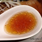 日本橋 製麺庵 なな蓮 - スープ：支那そば