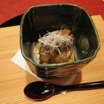 にくの匠 三芳 - 牛ハラミの角煮と栗ご飯2