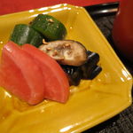 にくの匠 三芳 - ご飯とお漬物3