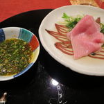 にくの匠 三芳 - 牛ロースのしゃぶしゃぶ2