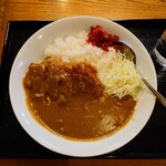 Matsunoya - カツカレーライス、1,000円。