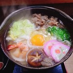 手打うどん 元 - 鍋焼うどん