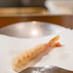 京・富小路 天ぷら吉川 - 2023.7 車海老1尾