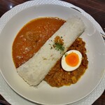 Kare Kare Pan Temma - ビーフ&キーマカレー