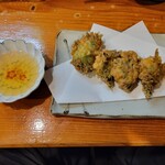 七海 - 白子の天ぷら 950円