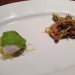 くろさわ東京菜 - 13.10月　前菜２種盛り