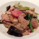 くろさわ東京菜 - 13.11月　豚肉と牡蠣の炒め