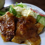 ハンター - めちゃくちゃ肉厚ある豚の生姜焼き一枚一枚がステーキじゃがん