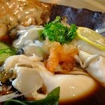 いしもん - カキ　ポンズ：700円(’13.12月にて)