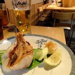 いしもん - キンキ塩焼き：500円(’13.12月にて)