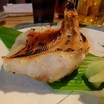 いしもん - この身のぷりんと感たまりません！キンキ塩焼き：500円(’13.12月にて)