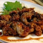 いしもん - うなぎ肝タレ焼き：400円(’13.12月にて)