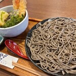 手打ち蕎麦 もんど - 海鮮せいろ