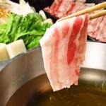 Okinawa Ryuka pork salt shabu shabu