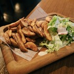 カンティノーネ ItalianBAR KIMURAYA - コースのポトテとサラダ(食べ放題)