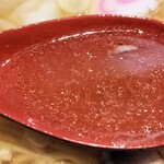 中華蕎麦 金魚 - 鶏清湯と魚介のスープ