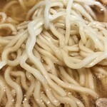 中華蕎麦 金魚 - 麺アップ