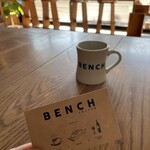 BENCH coffee - 『チョコレートプリン¥660』 『ダークブレンド深煎り¥583』