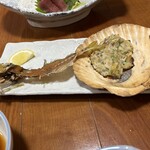 海郎小屋 - 鯵のなめろう焼き