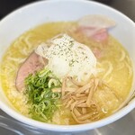 menya 787 - 背脂貝多拳ラーメン1300円