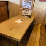 焼売・点心 cafe チャボ - 個室風なテーブル席‼︎