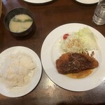 ビストログールマン - 231224日　大阪　ビストログールマン　ポークカツランチ900円