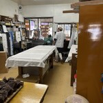 房月堂菓子店 - 作業場　「よ」若旦那　がんばれよ‼️