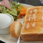 カフェ ド シュシュ - モーニングセット、ドーン！