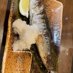 廻 - 秋刀魚の塩焼き