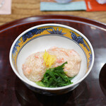 日本料理 とくを - 「煮物」海老芋の蟹餡掛け 2017年11月