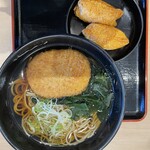 Hakone Soba - コロッケそば＋稲荷すし