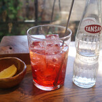 スパイスカフェ - カンパリソーダ(700円)