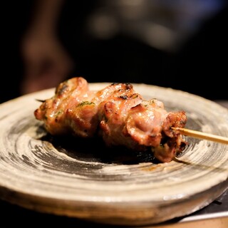 We use branded chicken from all over the country. Our carefully selected ``Yakitori''