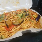 キッチン ブルー グローブ - 野菜がたっぷり！パスタは大盛り！、ありがとうございます