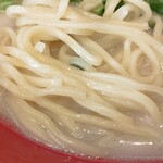 Toritonkotsuramemmizusawa - 太麵アップ