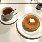 パン・洋菓子・喫茶 オジマ - オジマ特製ホットケーキセット（コーヒー）820円