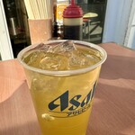 ゆうき食堂 - 緑茶ハイ