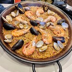 anchoa - メインの魚介のパエリア　　