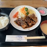 CRANE Garden - 料理写真:がっつりポークソテー定食