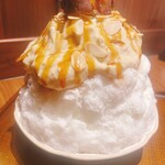 かき氷 葡萄屋 - やき芋紅天使キャラメル 1600円