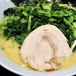 気合家 - ほうれん草ラーメン